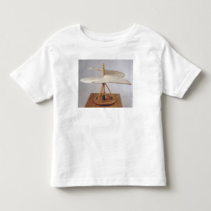 Camiseta Reconstrução modelo do design de da Vinci