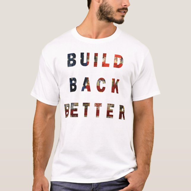Camiseta reconstruir melhor (Frente)
