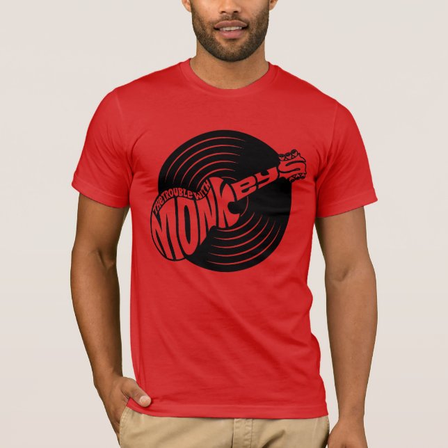 Camiseta Record Logo B&W (Frente)