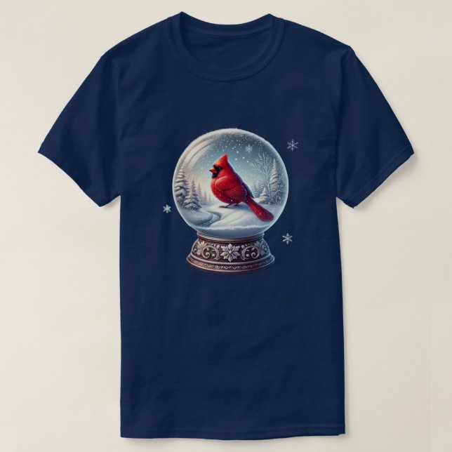 Camiseta Recordação Cardinal do Inverno (Frente do Design)