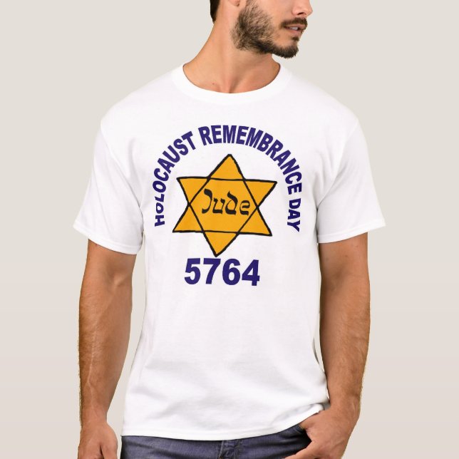 CAMISETA RECORDANDO O HOLOCAUSTO (Frente)