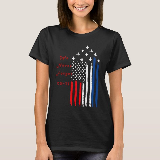 Camiseta Recordaremos Sempre 9 11 01 (Frente)