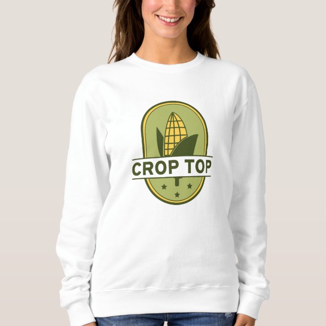 Camiseta Recortar Superior (Frente)