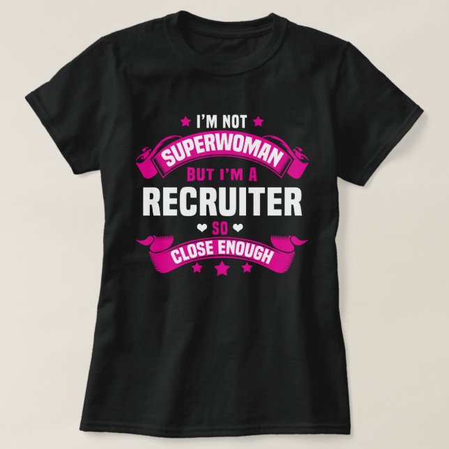 Camiseta Recrutador (Frente do Design)