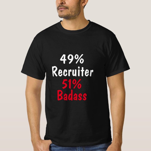 Camiseta Recrutador Incrível (Frente)