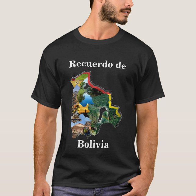 Camiseta recuerdo de Bolivia (Frente)