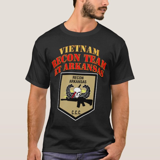 Camiseta RECUN TEAM - Equipe Recon - RT Arkansas (Frente)