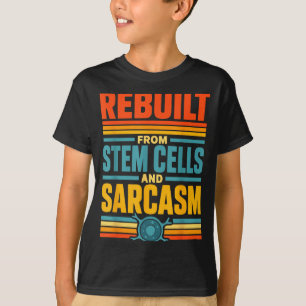 Camiseta recuperação da medula óssea de sobrevivente de tra