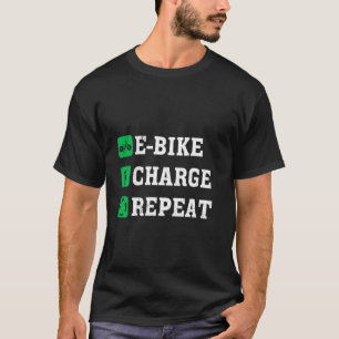 Camiseta RECUPERAÇÃO DE BICICLETAS DE CARGA Elétrica E-Bike