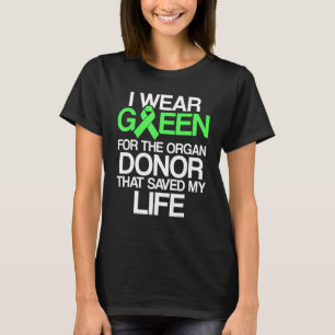 Camiseta Recuperação de Cirurgia de Doadores de Transplante