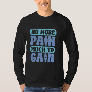 Camiseta Recuperação de Cirurgia de Joelho Roupas de Cirurg