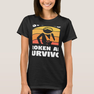 Camiseta Recuperação de lesões ósseas com Sobrevivência do 