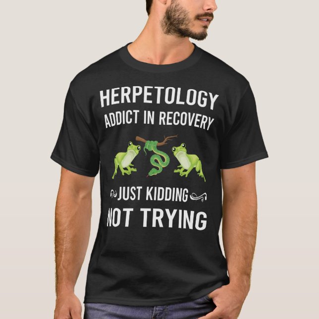 Camiseta Recuperação Herpetologia Caça Herp (Frente)