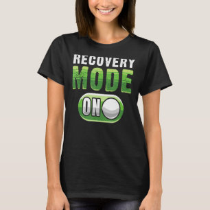 Camiseta Recuperação Obter Bem Ferimentos No Modo De Mão Da