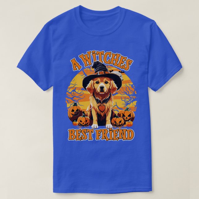 Camiseta recuperador de ouros halloween (Frente do Design)