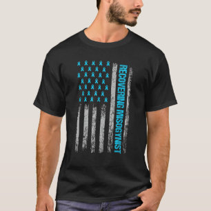 Camiseta Recuperando o guerreiro misógino americano Flag T 