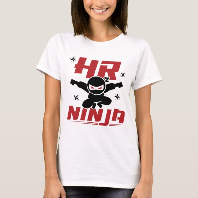 Camiseta Recursos Humanos do HR Ninja (Frente)