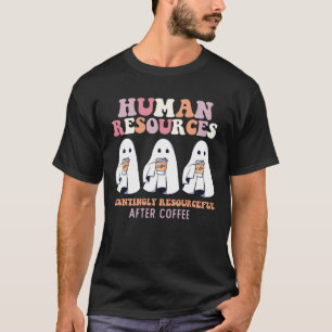 Camiseta Recursos Humanos no Halloween Assustadores A