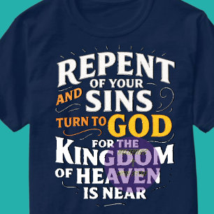 Camiseta Recusem-se e voltem a DEUS - Cristãos