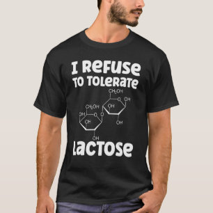 Camiseta Recuso-Me A Tolerar A Cota De Lactose