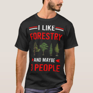 Camiseta Red 3 Pessoas Forestry