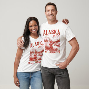 Camiseta Red Alaska Grizzly Frontier Tee