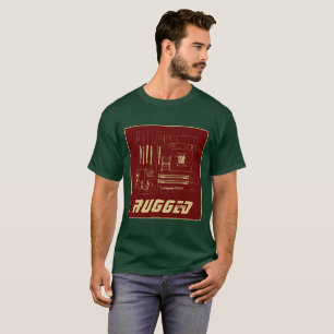 Camiseta Red and gold Tech Conselho de circuito Motherb