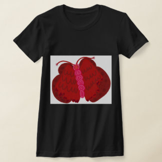 Camiseta Red Angel Butterfly