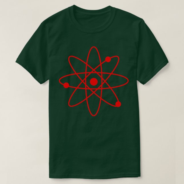 Camiseta Red Atom (Frente do Design)