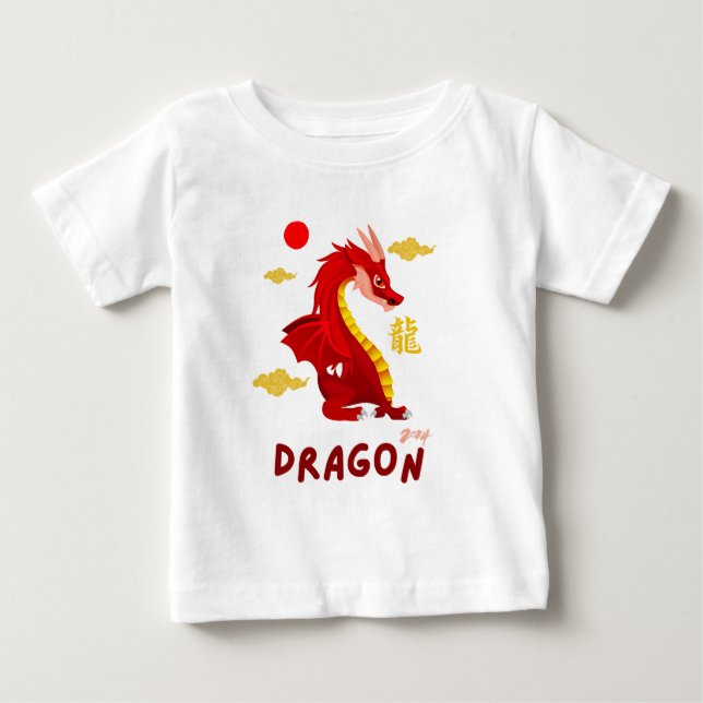 Camiseta Red Baby Dragon 2024 (Frente)
