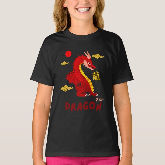 Camiseta Red Baby Dragon 2024 (Frente)