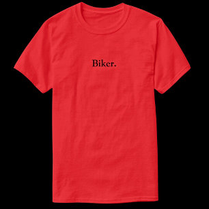 Camiseta Red Biker - Motocicleta