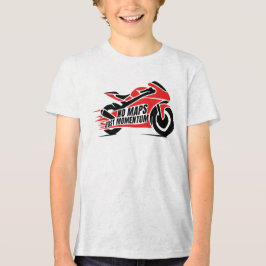 Camiseta Red Black Sport Motorcycle 
