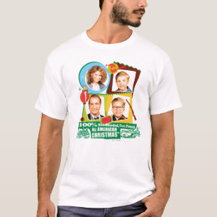 Camiseta Red Blooded, Dois Fistos, Todo Natal Americano