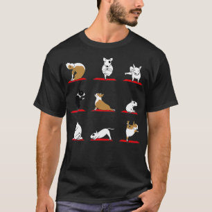 Camiseta Red Bull Terrier Yoga Funny Dog 