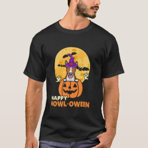 Camiseta Red Bull White Terrier Witch Dog Feliz Halloween