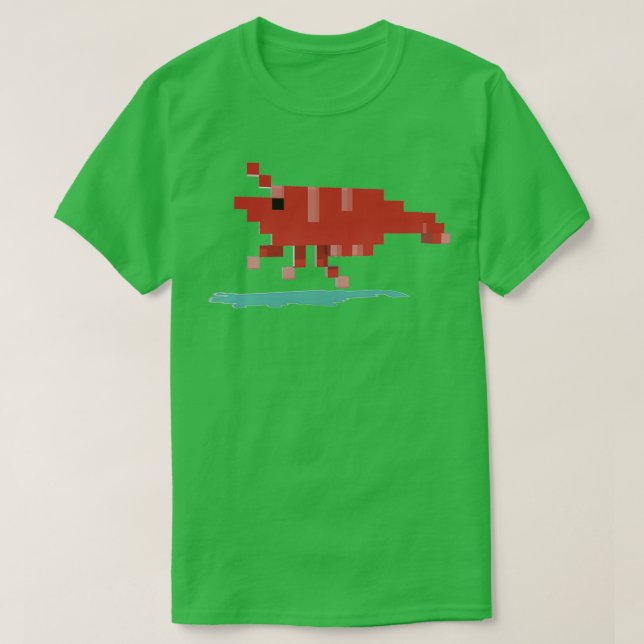 Camiseta Red Cherry Shrimp (Frente do Design)