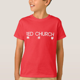 Camiseta RED Church Three Pilares (Crianças)