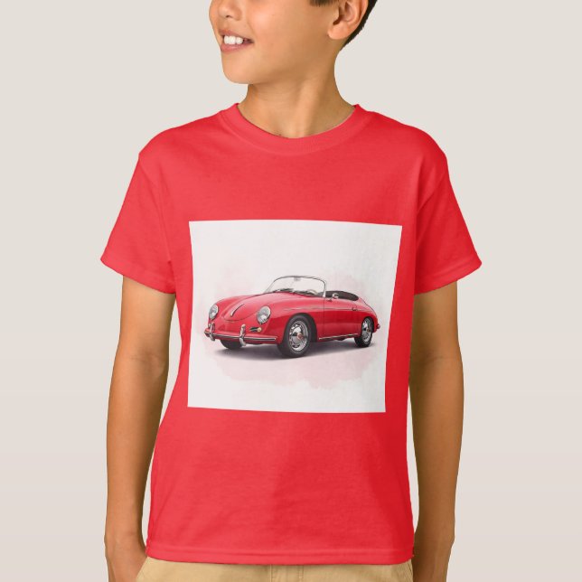 Camiseta Red Convertible, Coleção de Natasha Us (Frente)