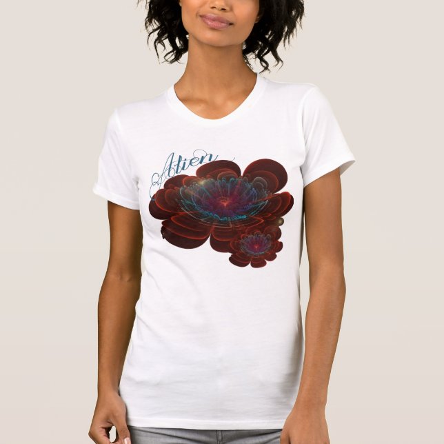 Camiseta Red Corolla Flower (Frente)