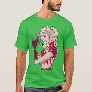 Camiseta Red Cosmmic Space Girl