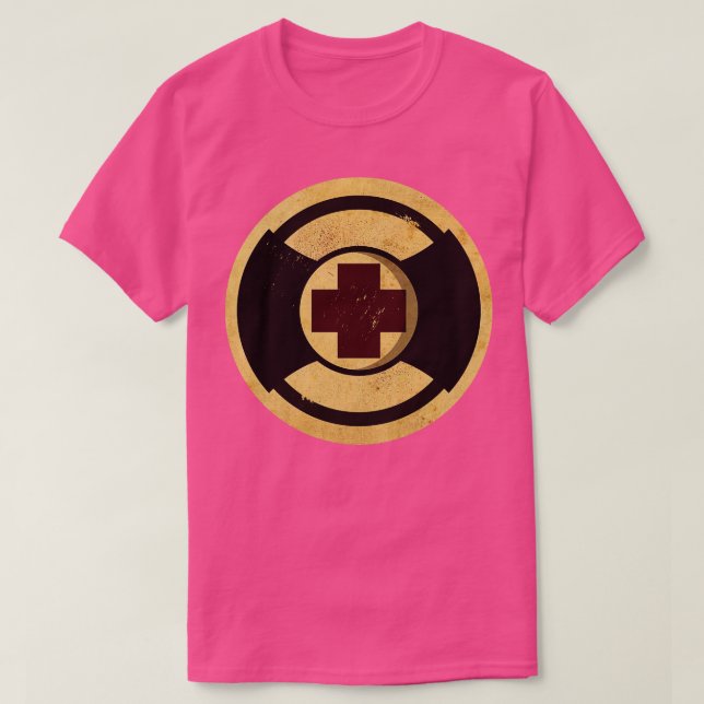 Camiseta Red Cross Vintage (Frente do Design)