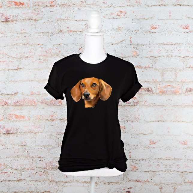 Camiseta Red Dachshund Dog (Criador carregado)