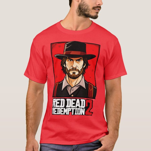 Camiseta red dead redemption 2 Arthur Morgan (Frente)