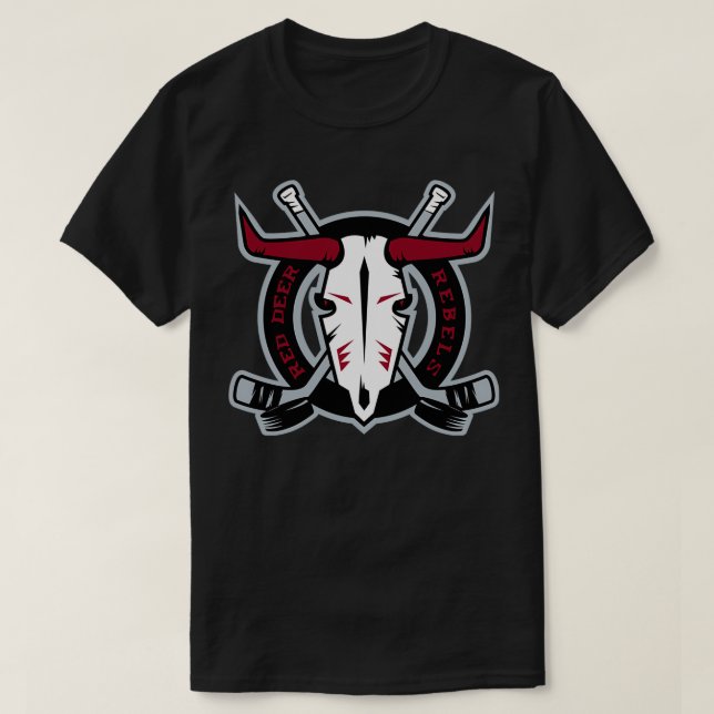 Camiseta Red Deer Rebels 3 (Frente do Design)