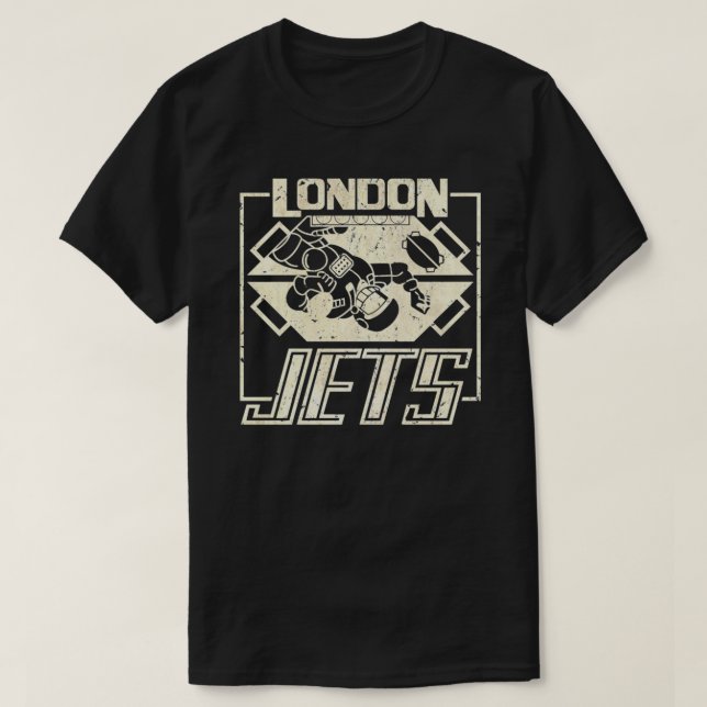 Camiseta Red Dwarf - London Jets Classic T Shirt (Frente do Design)