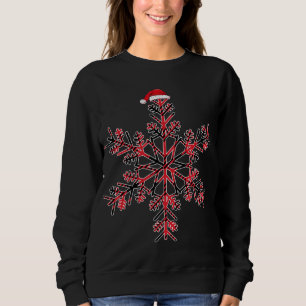Camiseta Red E Black Christmas Buffalo Xadrez Santa hat Sn
