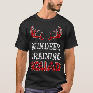Camiseta Red, Esquadrão de Treinamento de Reindeer da Equip