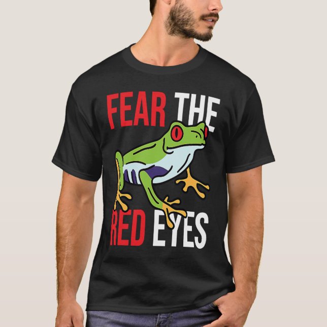 Camiseta Red Eyed Tree Frog (Frente)