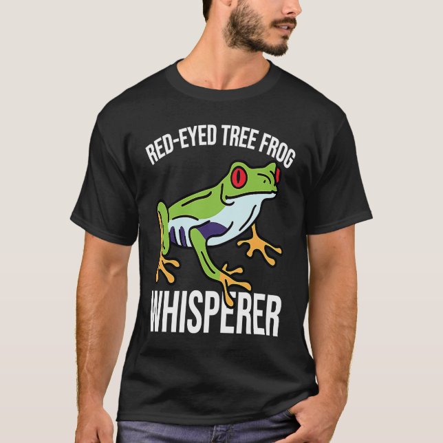 Camiseta Red Eyed Tree Frog Whisperer (Frente)
